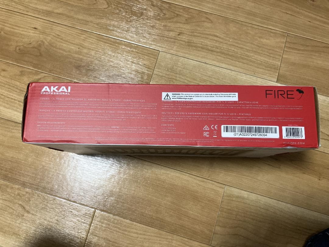 AKAI FIRE コントローラー FL Studio用