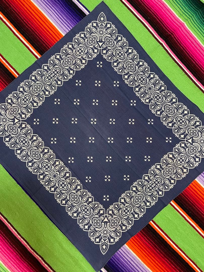 【Special】⑧⓪⑤60s USA製 バンダナ WAMCRAFT アイアン柄