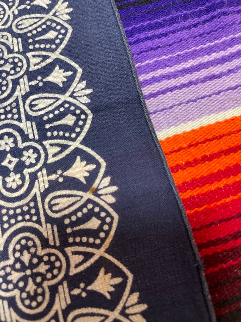 【Special】⑧⓪⑤60s USA製 バンダナ WAMCRAFT アイアン柄