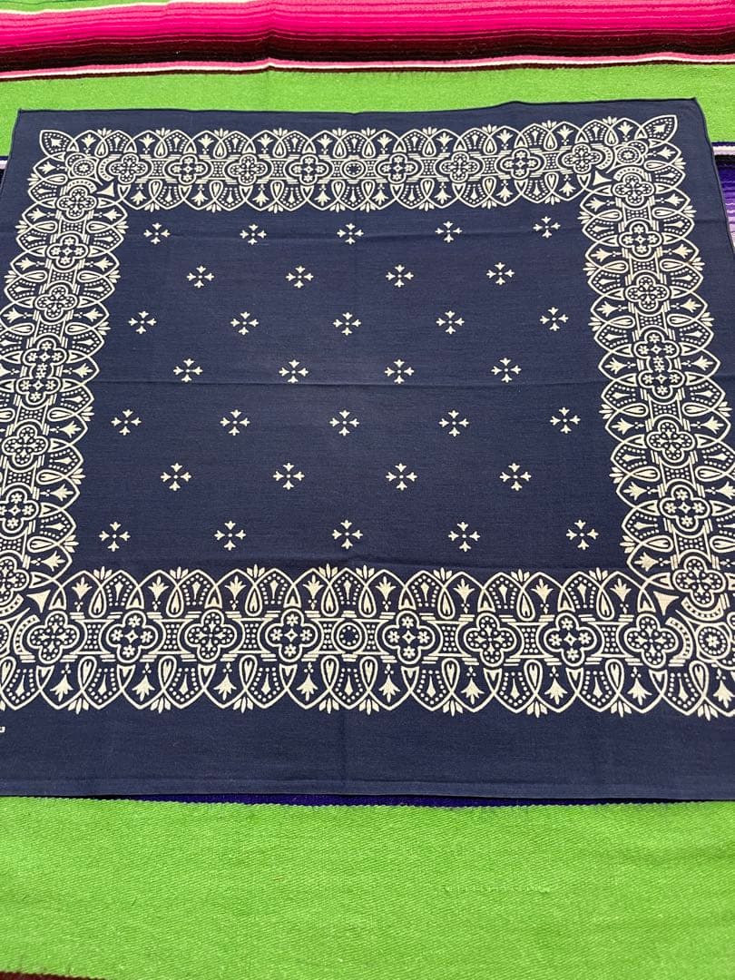 【Special】⑧⓪⑤60s USA製 バンダナ WAMCRAFT アイアン柄