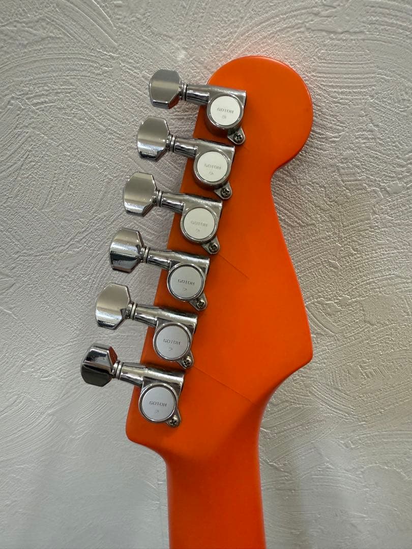 Fernandes エレキギター オレンジ　動作未確認