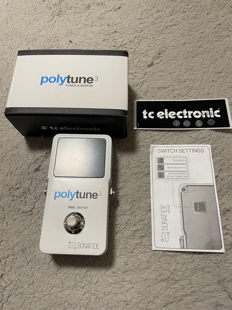 tc electronic polytune 3 チューナー・バッファー