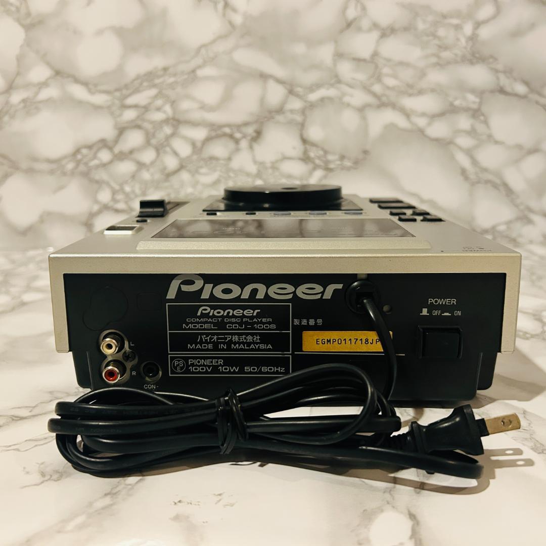Pioneer プロフェッショナルCDプレーヤー CDJ-100S シルバー