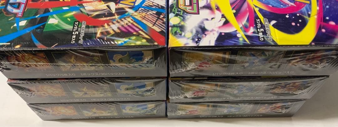 ポケモンカード　6BOX シュリンク付き メガシンフォニア3　メガブレイブ3