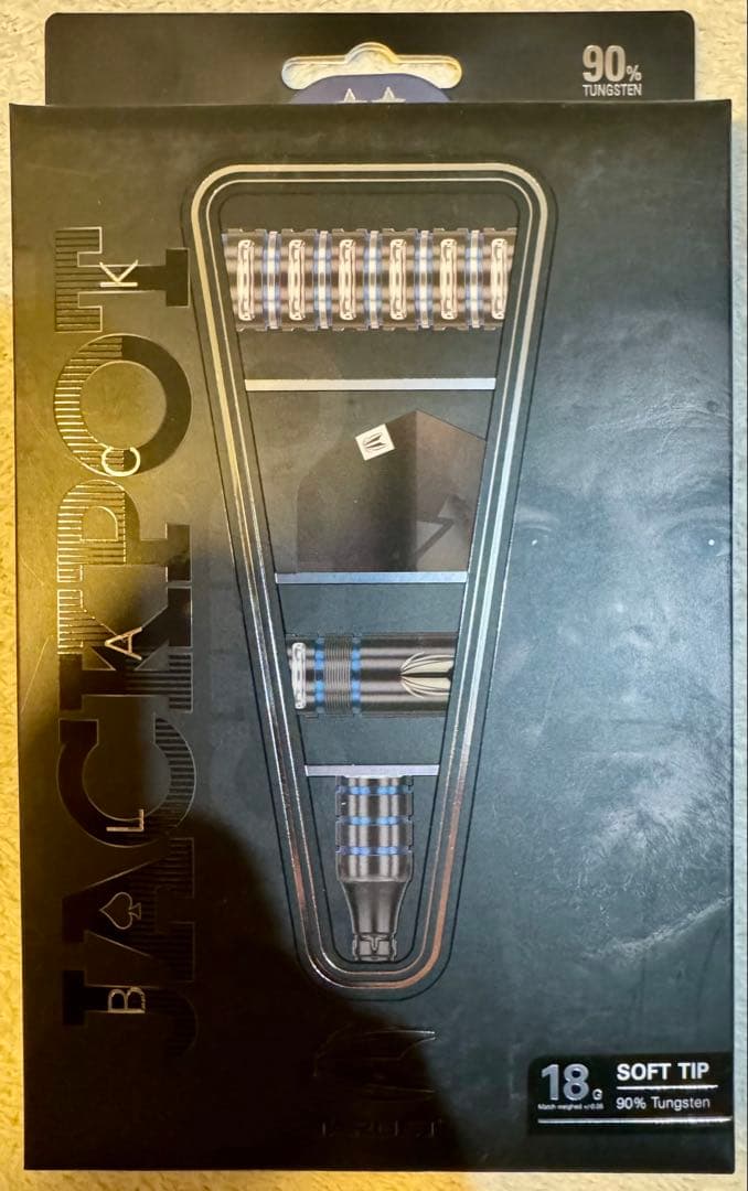 ★TARGET JACKPOT 90%ダーツ18g廃番品 エイドリアンルイス