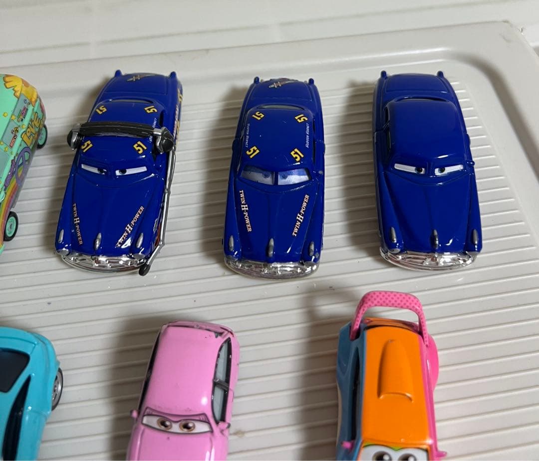 カーズ、ミニカー、マックイン、トラクター、テックス、ドックハドソン
