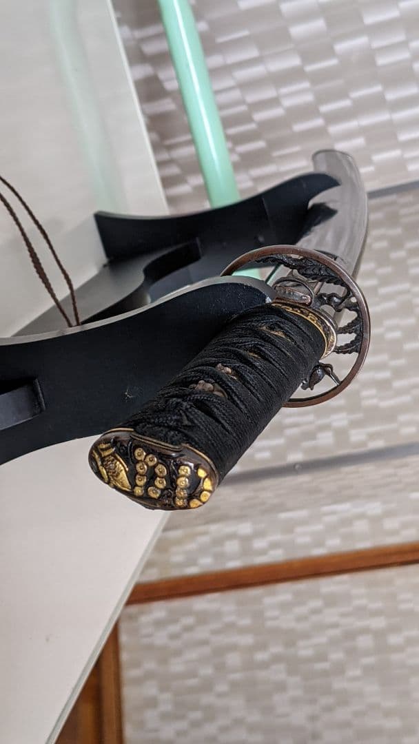 脇差し拵え　保管品　極上　 小柄　つなぎ付