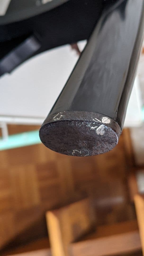 脇差し拵え　保管品　極上　 小柄　つなぎ付