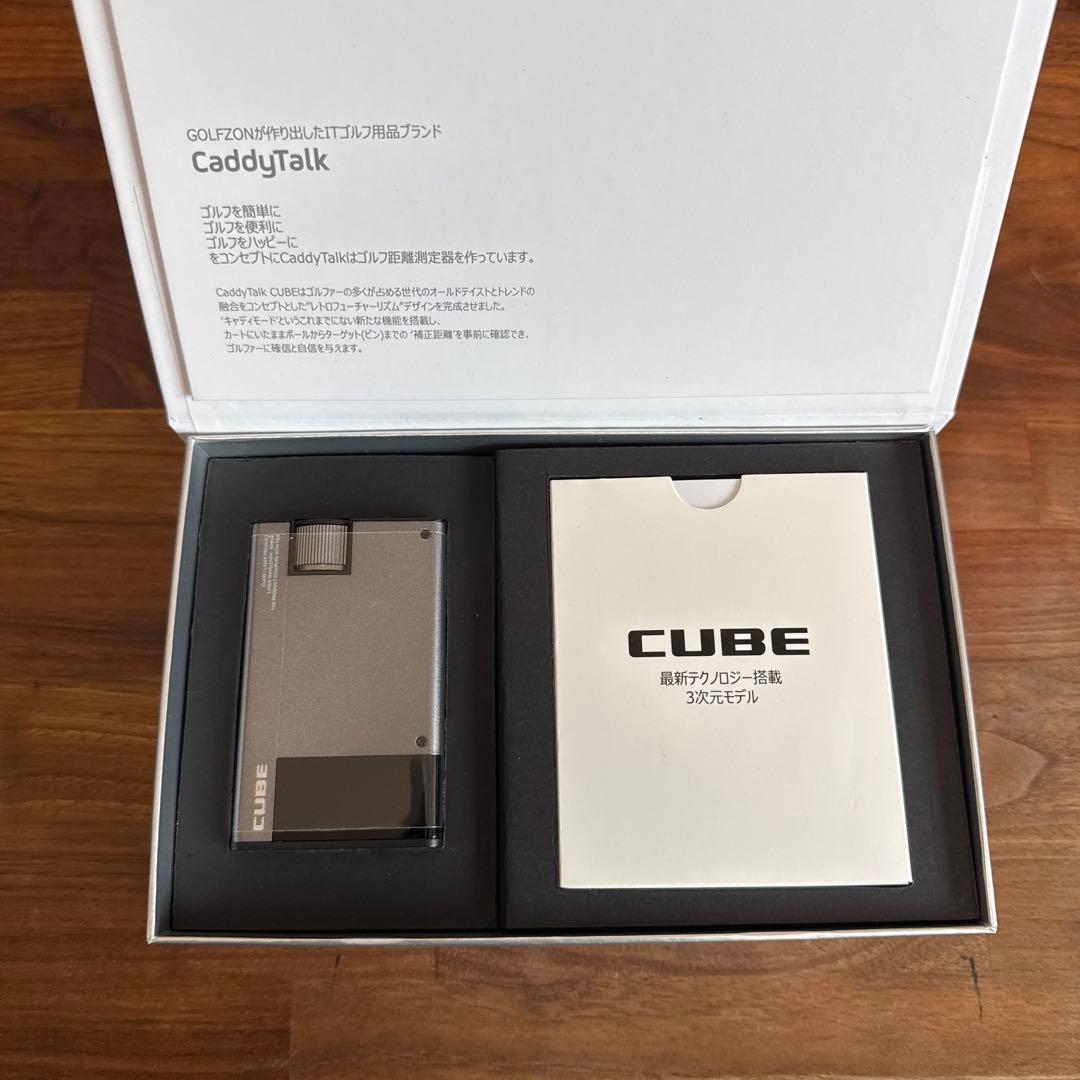 【新品】Caddytalk CUBE キャディトークキューブ 距離測定器