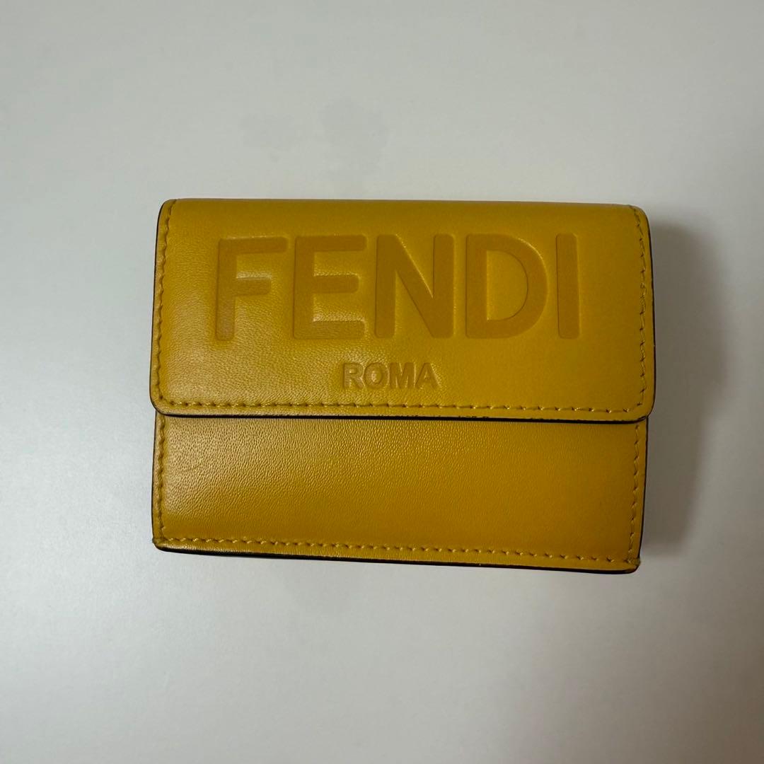 【シーマスターさん専用】 三つ折り財布 人気のイエロー