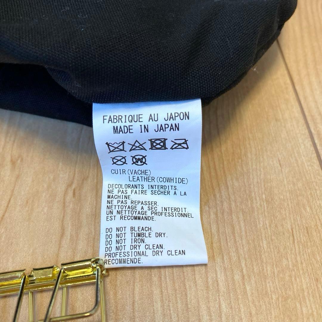 ワイズ　ヨウジヤマモト　レザーバッグ　ユニセックス　ブラック