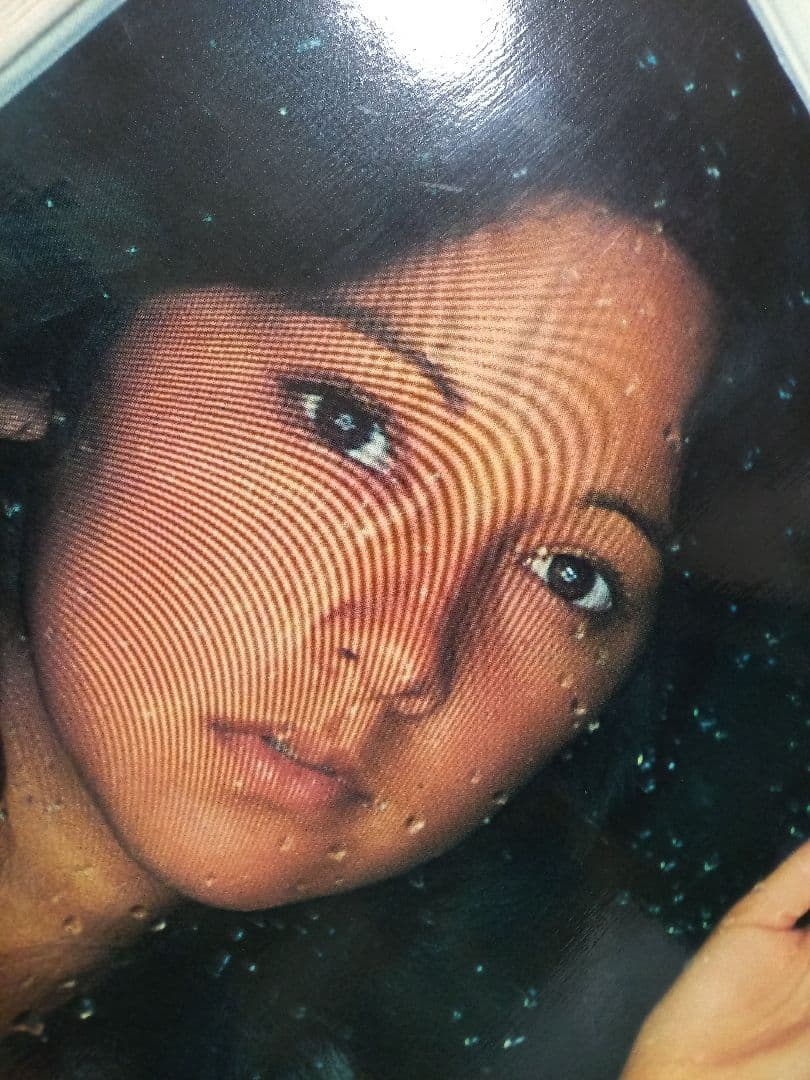 希少　当時物　アグネス　ラム　フォトグラフ　パネル　ポスター　木製　フレーム