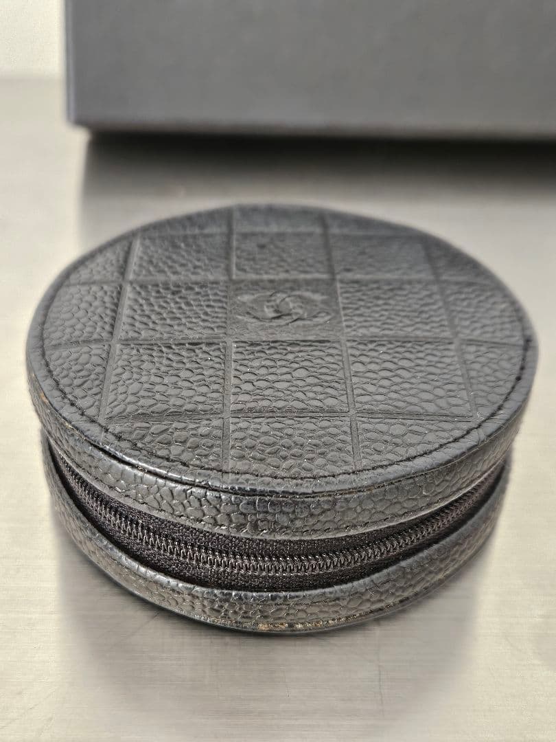正規品 ヴィンテージ 希少 ノベルティ シャネル ケース 小銭入 箱 袋付