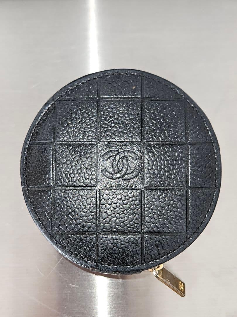 正規品 ヴィンテージ 希少 ノベルティ シャネル ケース 小銭入 箱 袋付