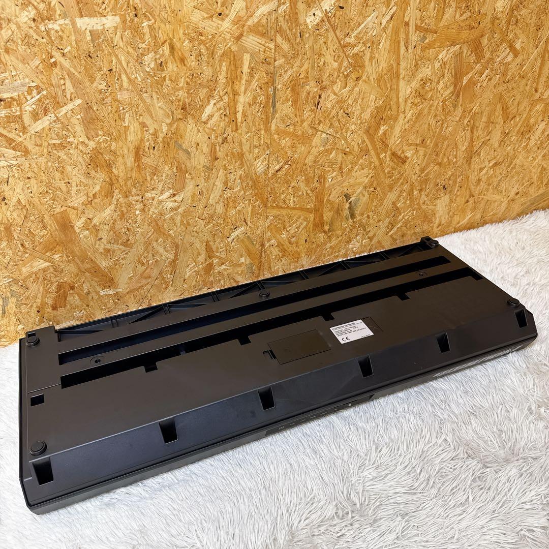 PLAYTECH ポータブルキーボード PTK500 スタンド+ペダルセット