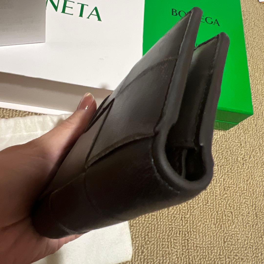 Bottega Veneta カセットスモール 二つ折りウォレット フォンデンテ