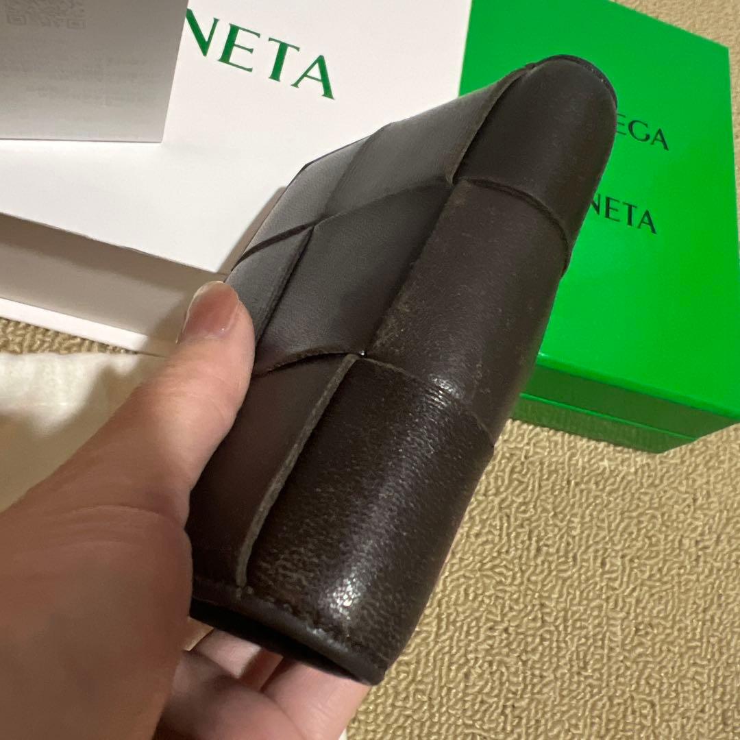 Bottega Veneta カセットスモール 二つ折りウォレット フォンデンテ