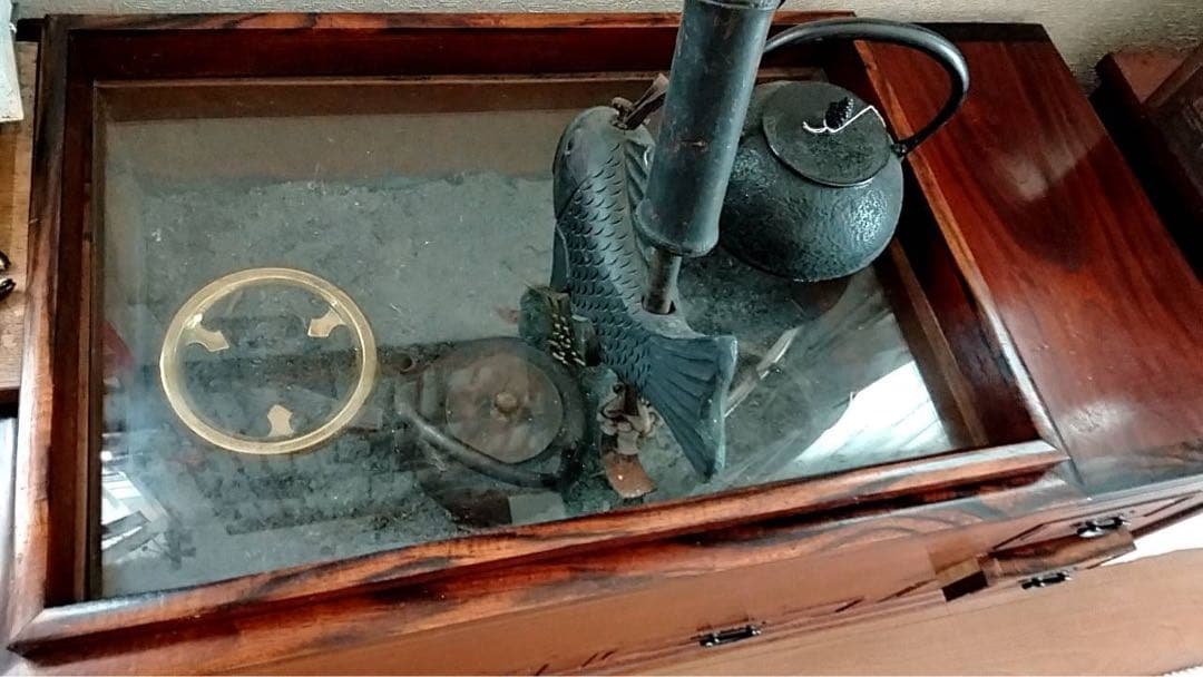 天然木　欅　長火鉢