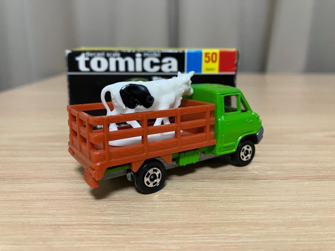 トミカ　黒箱　50-2-1 トヨタ　ダイナ　牧場トラック　美品