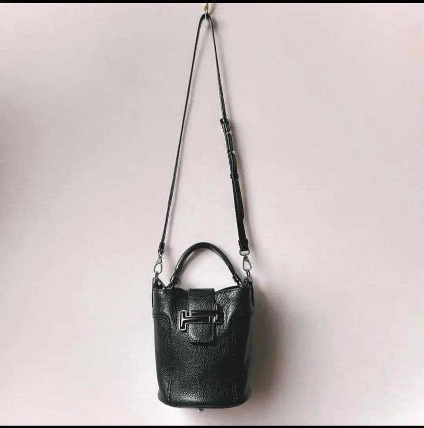 TOD’S ダブルT バケットバッグ　2way