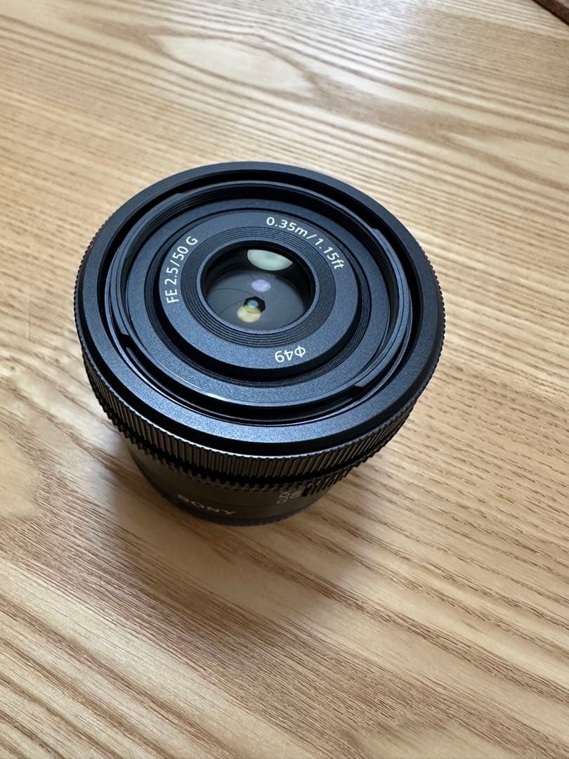 SONY FE50mm F2.5 G SEL50F25G eマウント