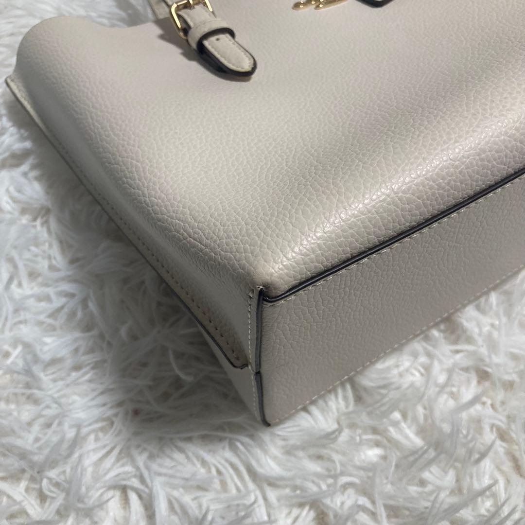 極美品　現行　コーチ　ショルダーバッグ　2way　モリー トート 25　レザー