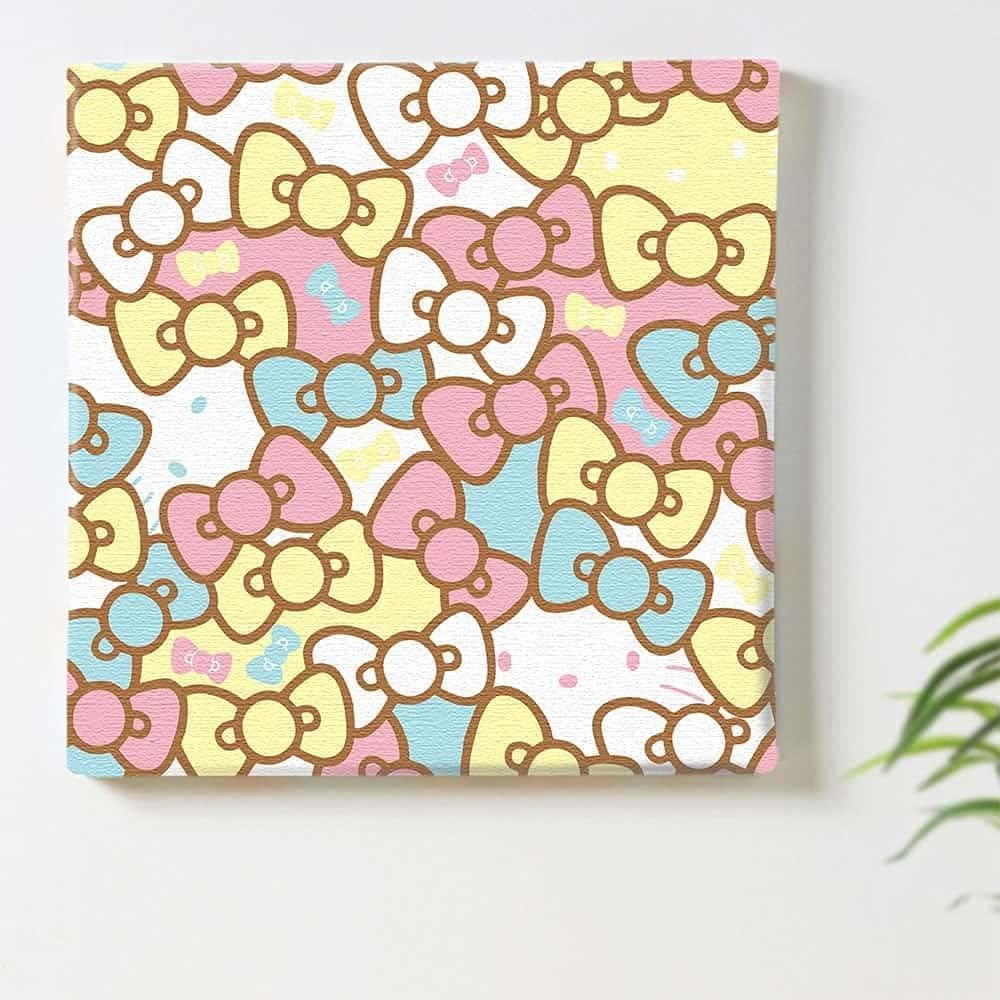 ハローキティ 猫 アートパネル日本製 kty-0015_30× 30_新品