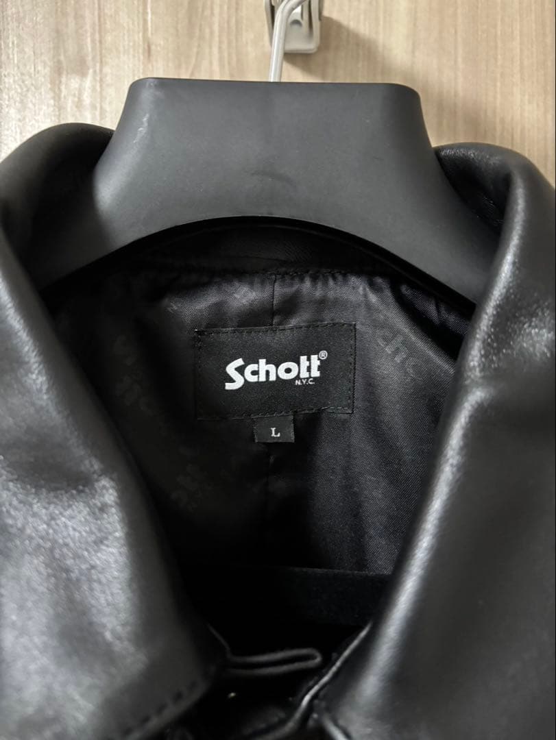早い者勝ち!! Schott シープレザー 1st TRACKER JACKET