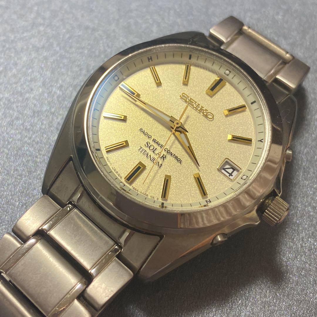 SEIKO セイコー　RADIO WAVE CONTROL TITANUM