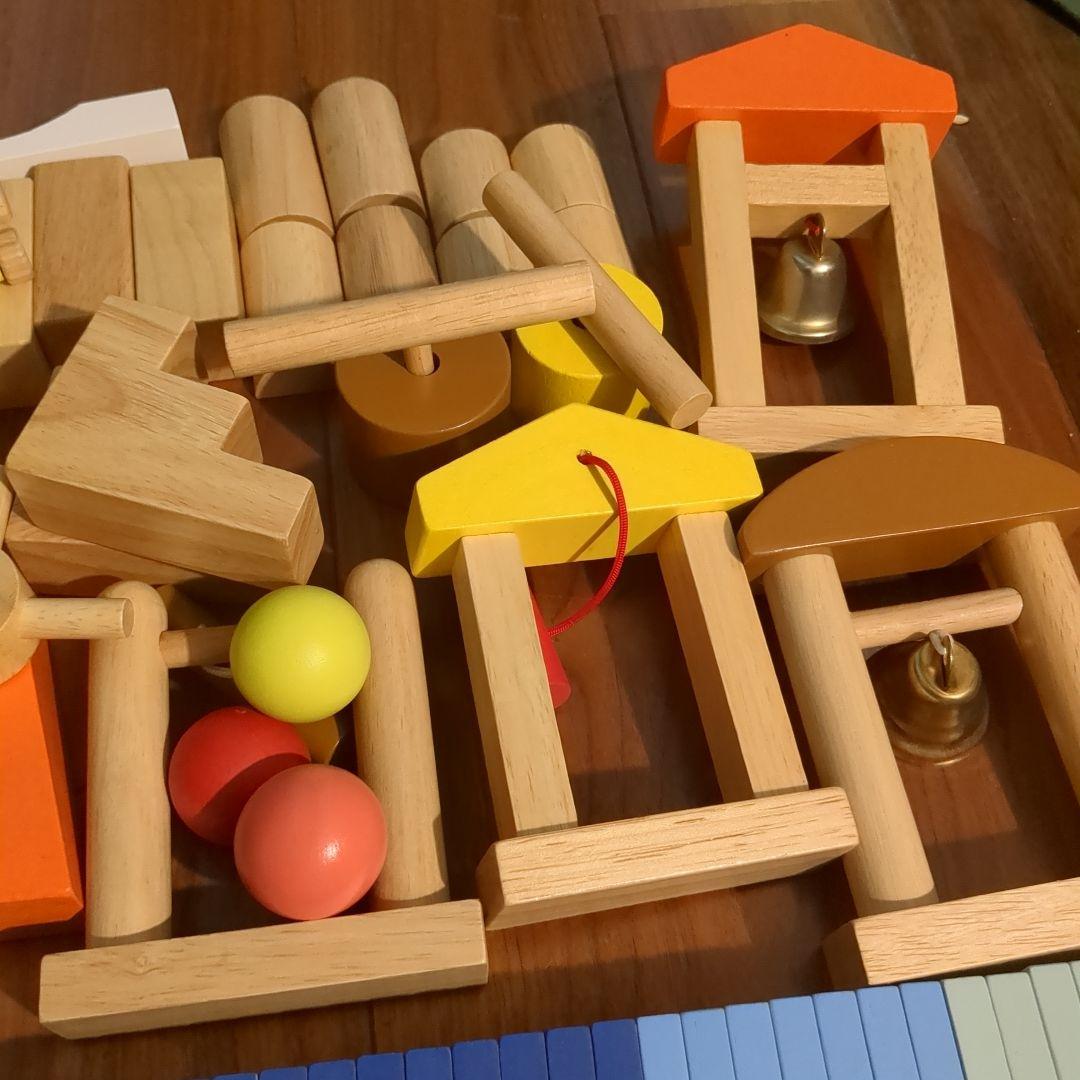 ニチガン　ドミノ　大量　積み木