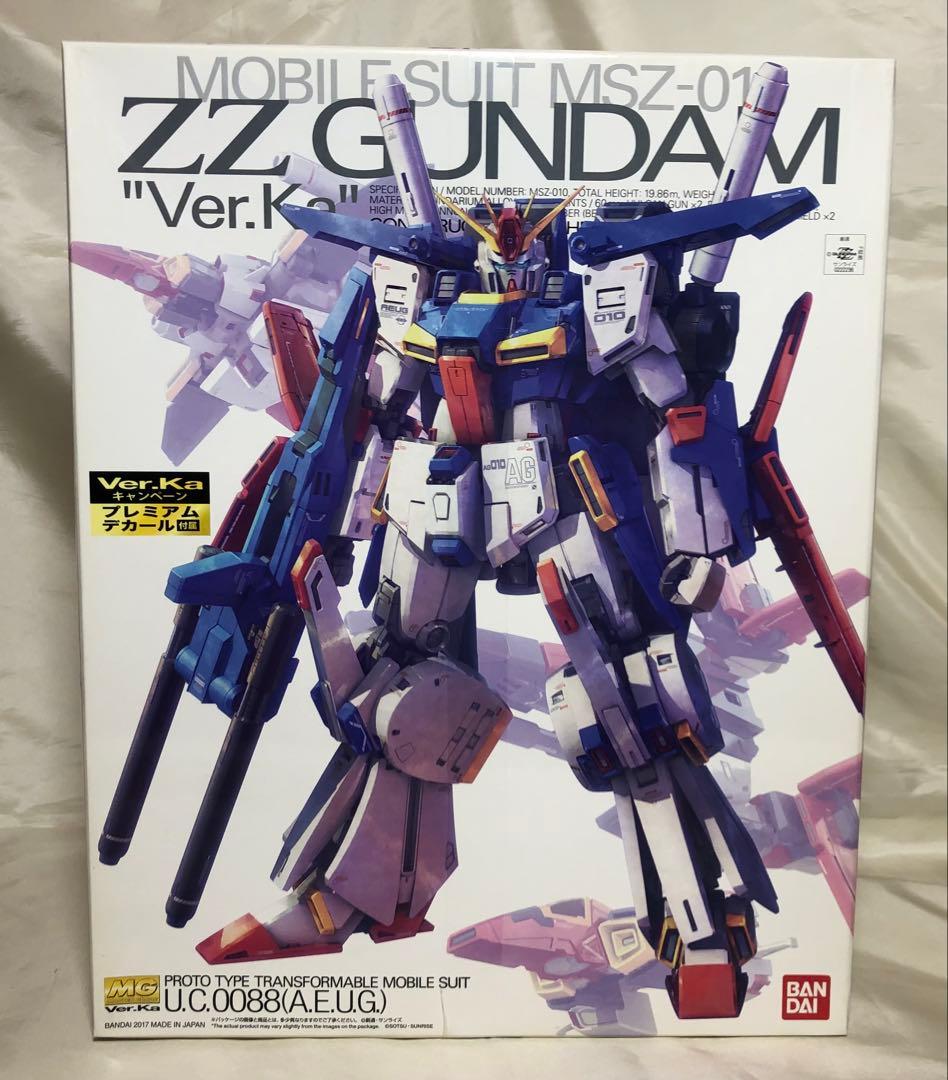 MG1/100ダブルゼータガンダムVer.Ka と 強化型拡張パーツセット