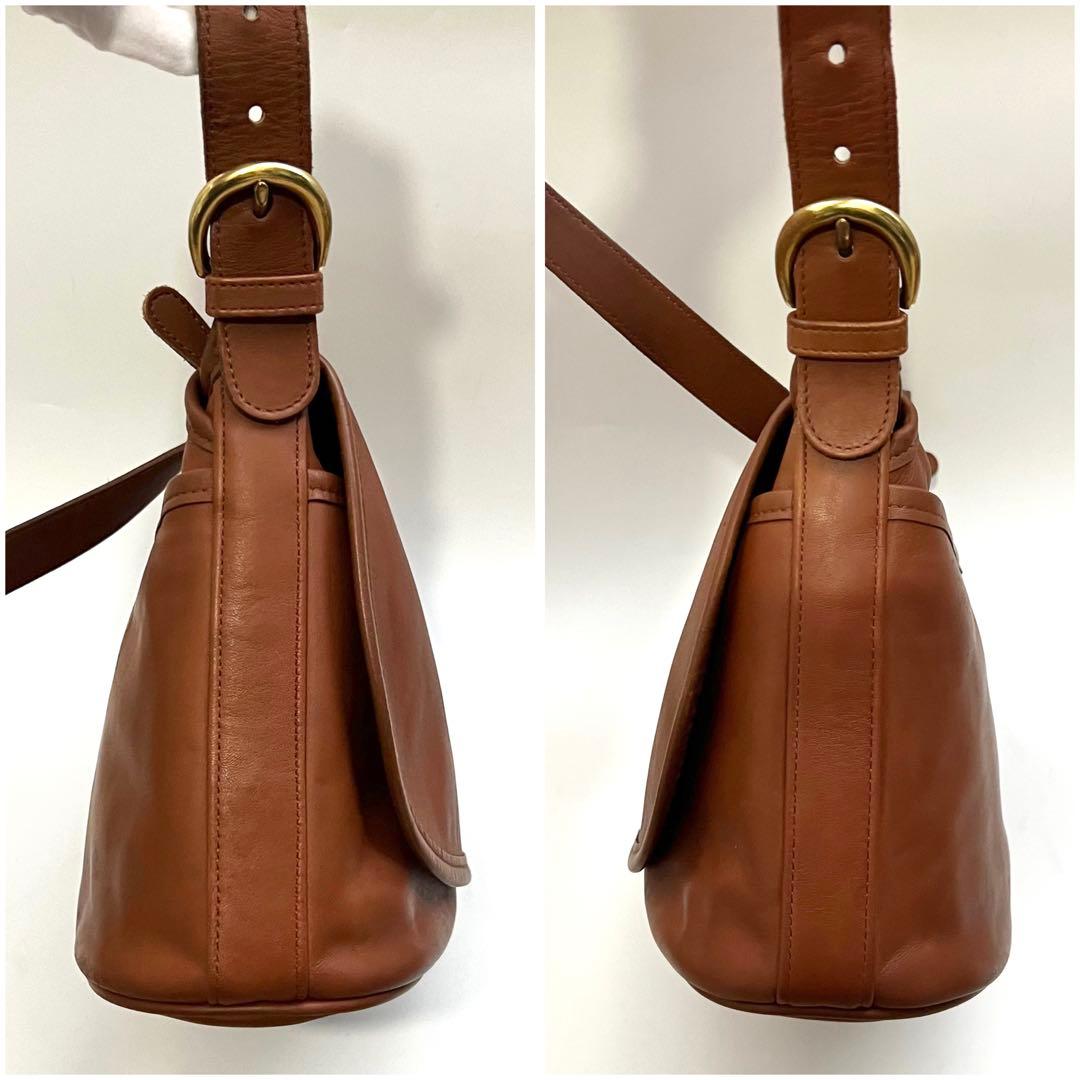 美品✨ COACH オールドコーチ ショルダーバッグ クロスボディ レザー