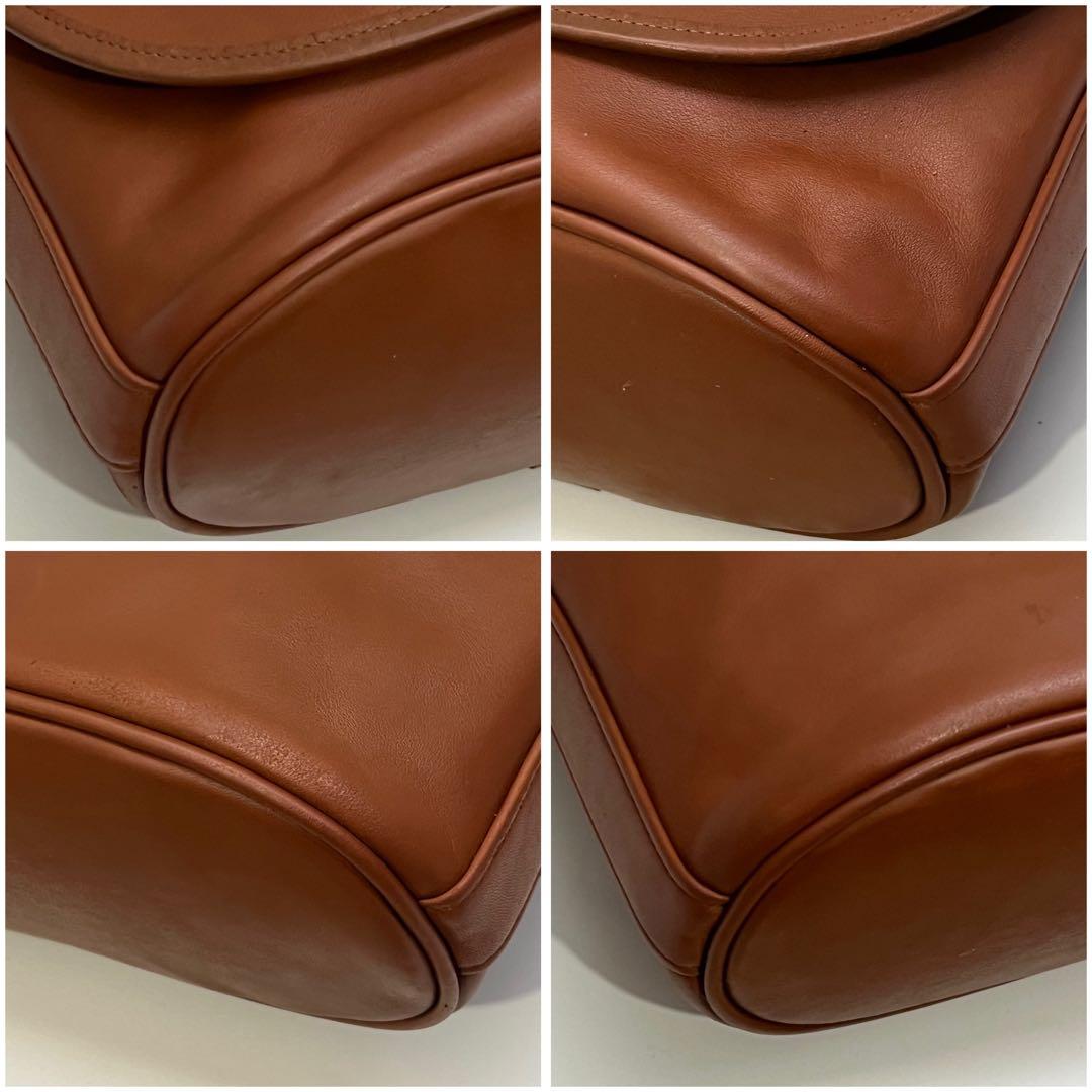 美品✨ COACH オールドコーチ ショルダーバッグ クロスボディ レザー