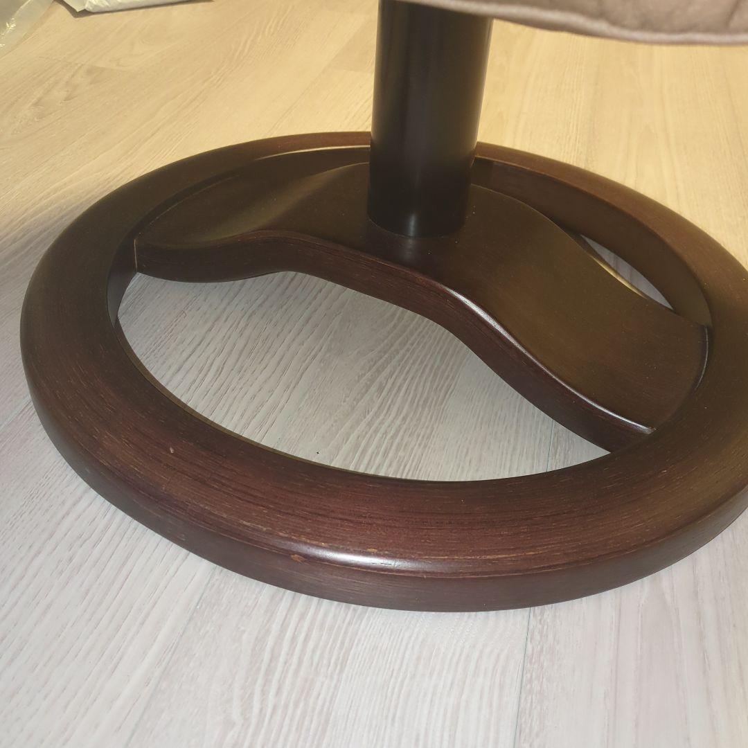 Fjords レザー オットマン