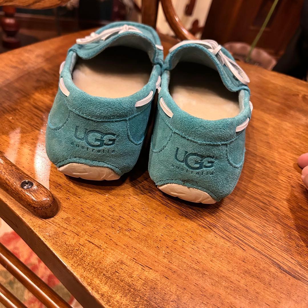【極美品】UGG M CHESTER 26㎝UGG ターコイズ モカシン