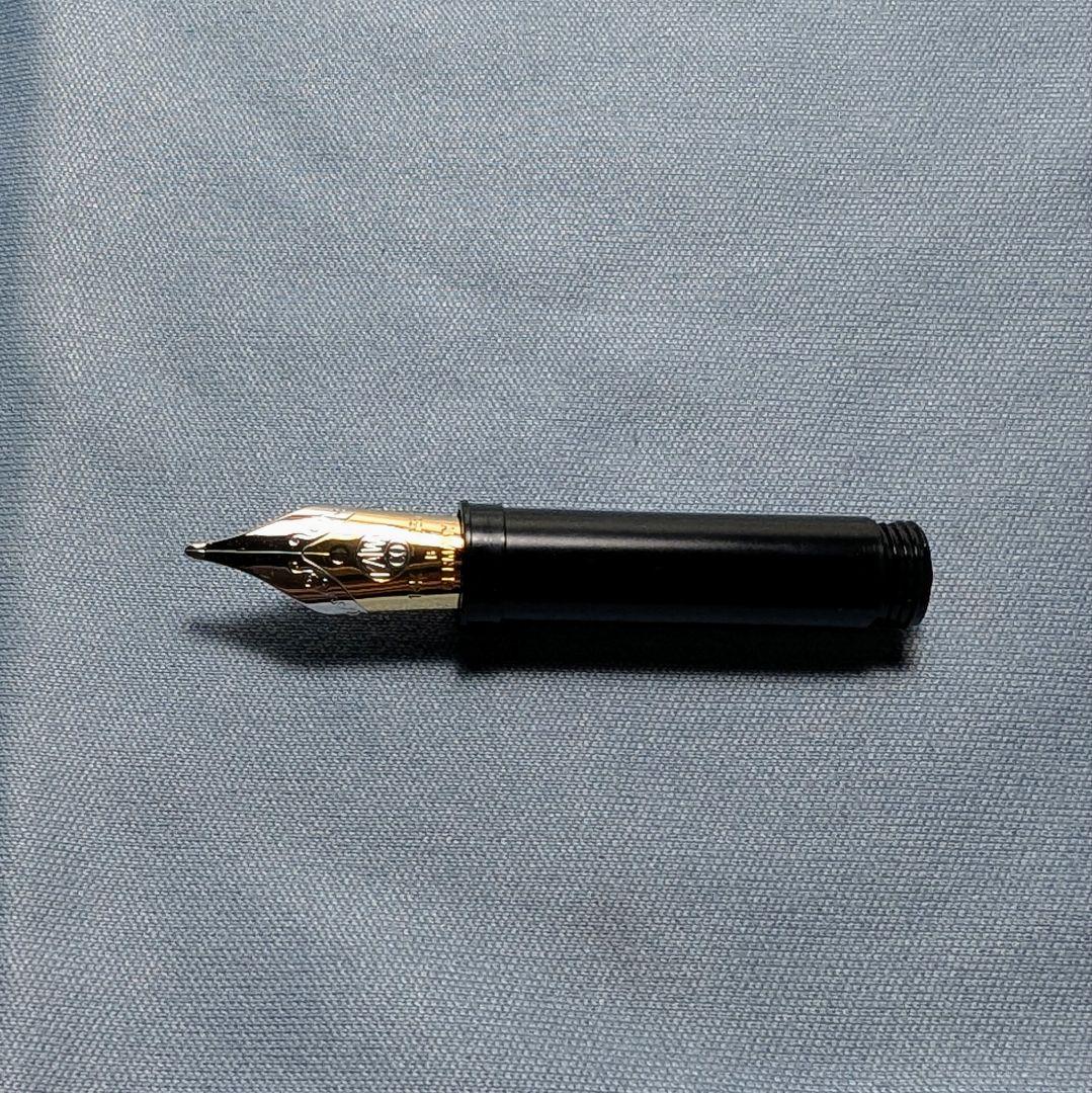 ほぼ未使用 Kaweco 万年筆 14金 バイカラー B ペン先