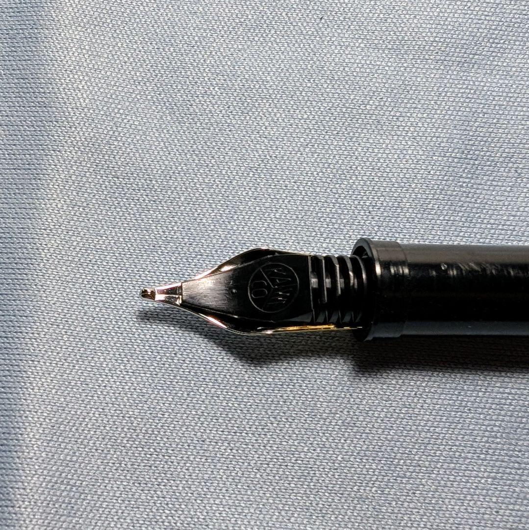 ほぼ未使用 Kaweco 万年筆 14金 バイカラー B ペン先