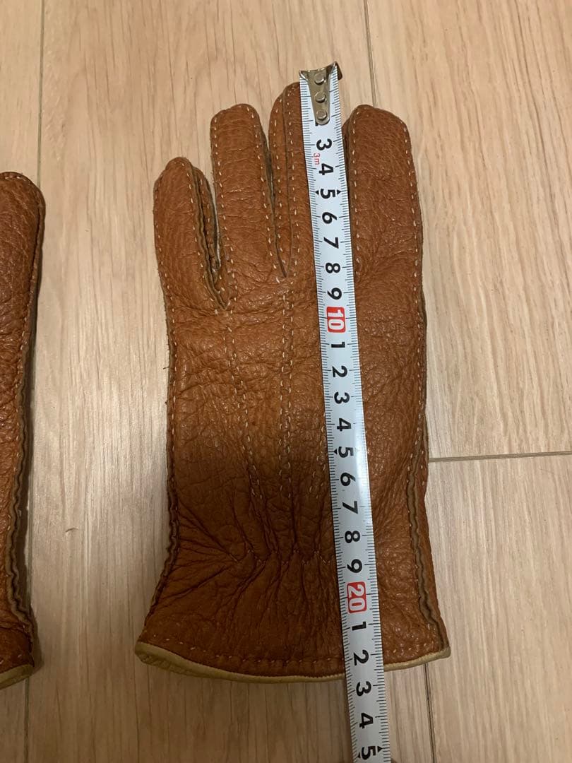 restelli手袋　ブラウン　MILANO