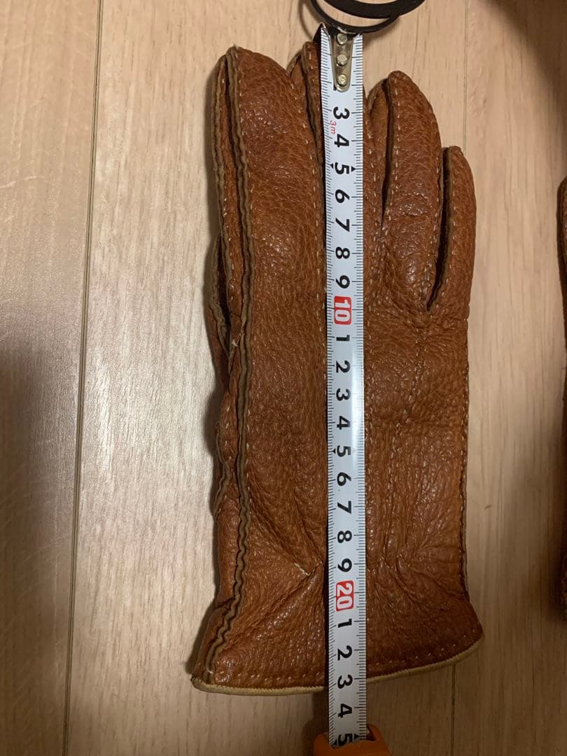 restelli手袋　ブラウン　MILANO