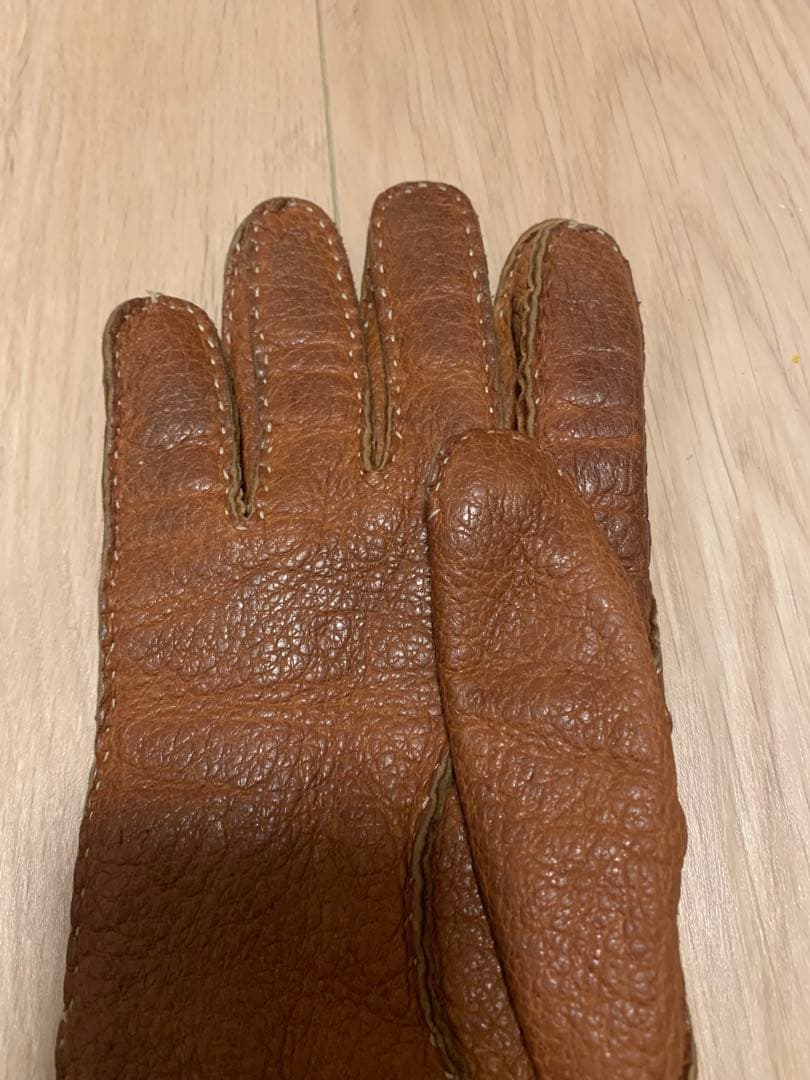 restelli手袋　ブラウン　MILANO