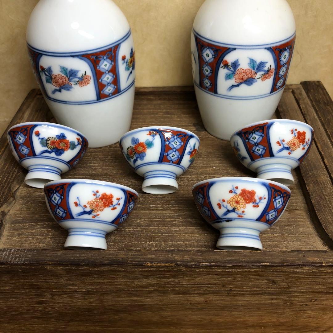 13代目柿右衛門　徳利セット