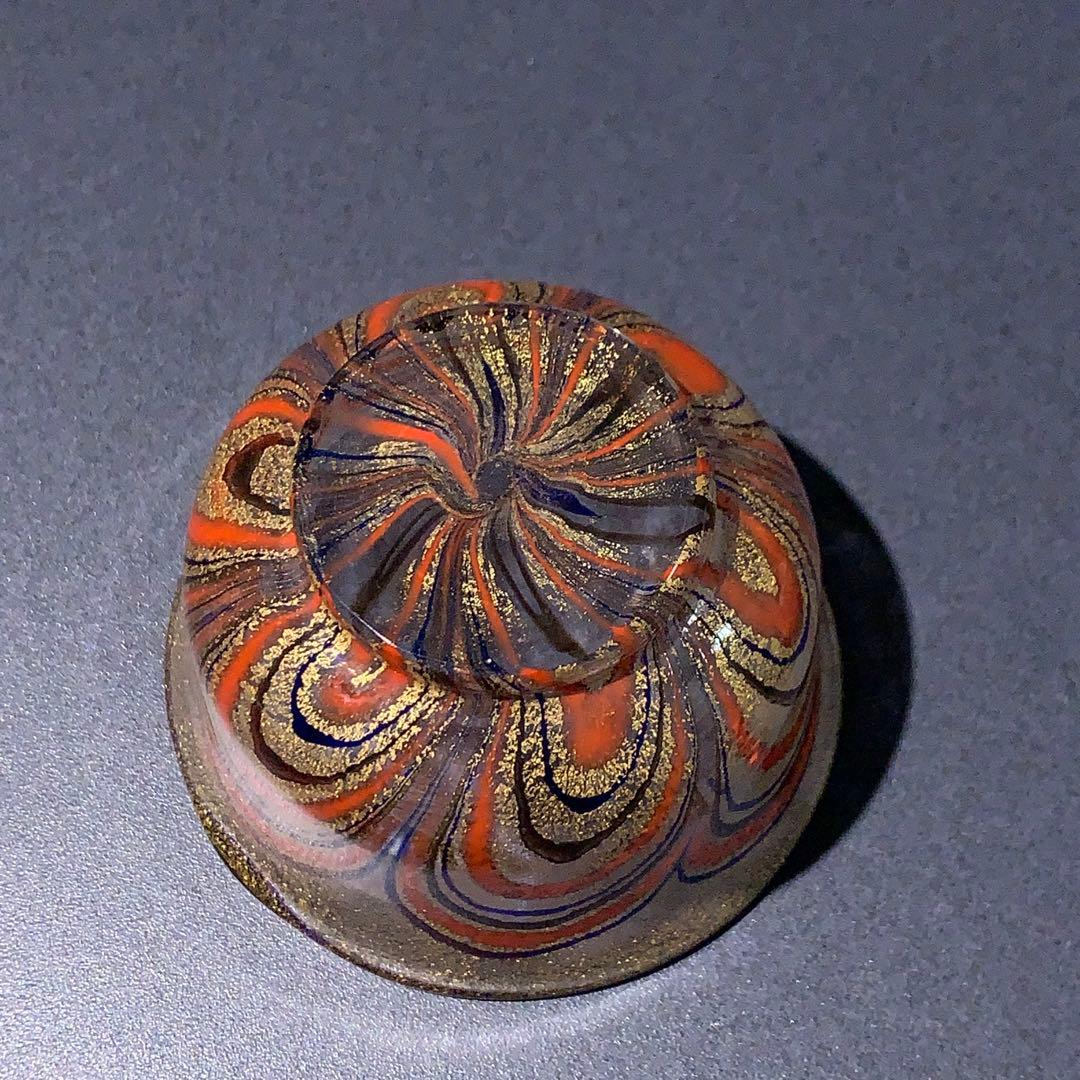 ガラス盃　岩田久利　酒器　R0757ダU