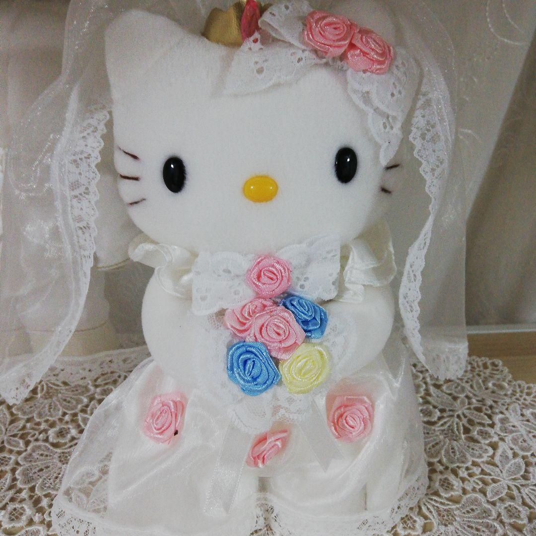 【激レア】ハローキティ　ウエディングドール ぬいぐるみ セット