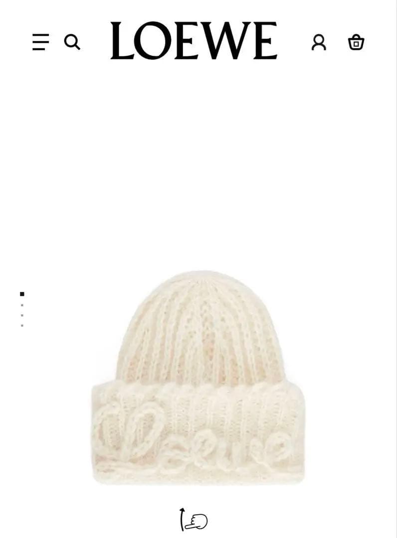 LOEWEニット帽
