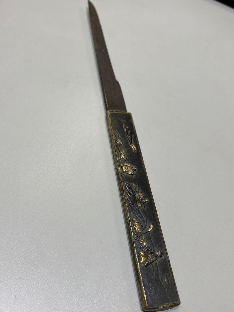 3-1848 時代刀装具在銘小柄