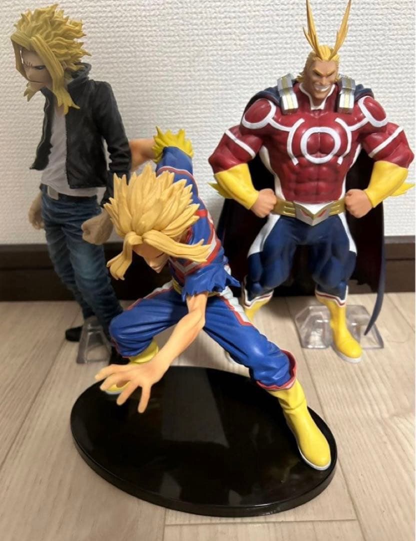 一番くじ　ヒロアカ　オールマイト　フィギュア　3体セット