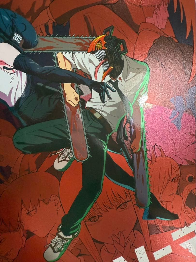 2枚セット　台湾限定 特殊加工　チェンソーマン劇場版レゼ編 A3ポスター