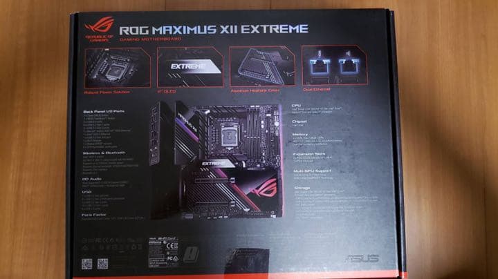 マザーボード ASUS INTEL Z490 ROG MAXIMUS XII EXTREME
