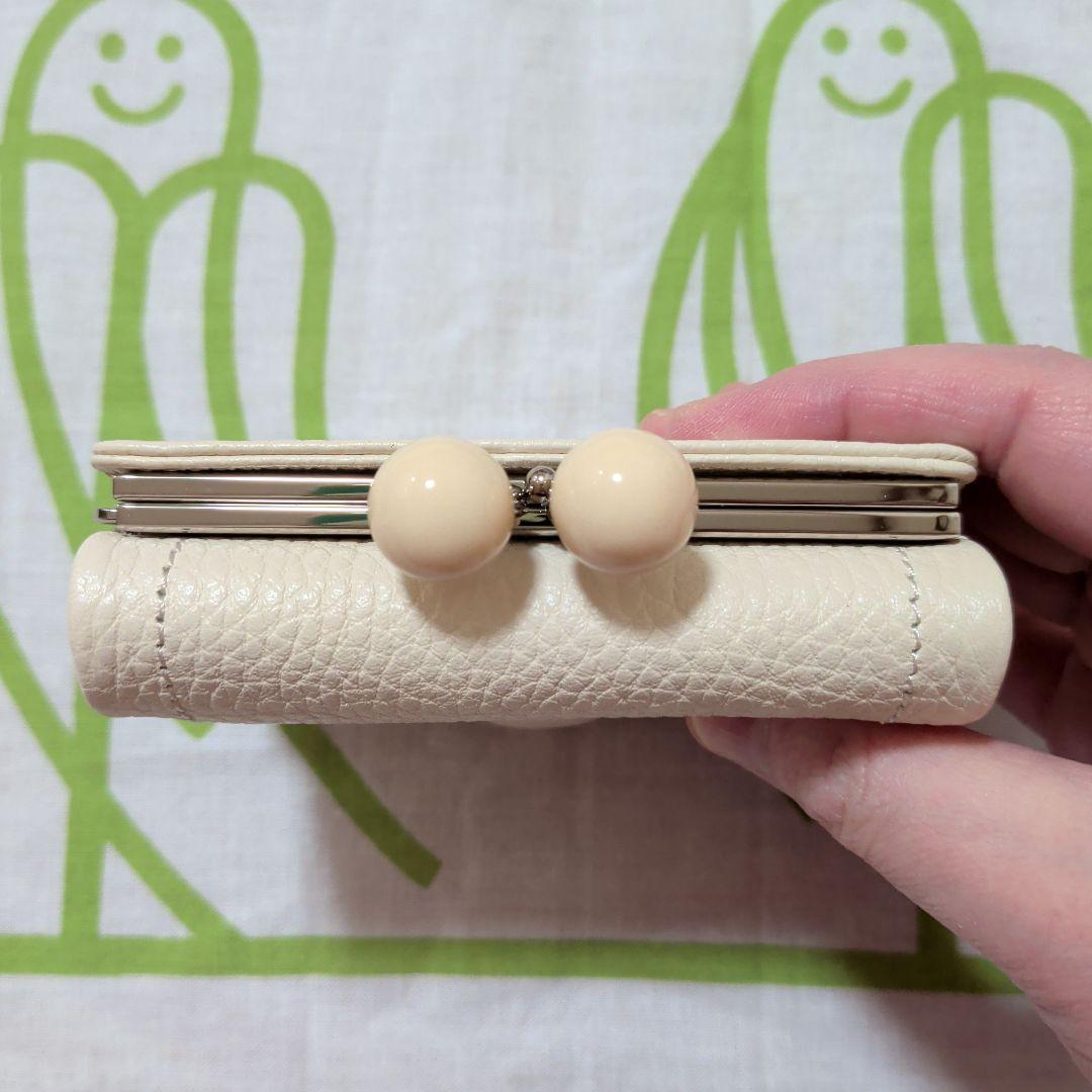 タイムセール　新品・未使用品　ジルスチュアート　三つ折り財布ルナティ アイボリー