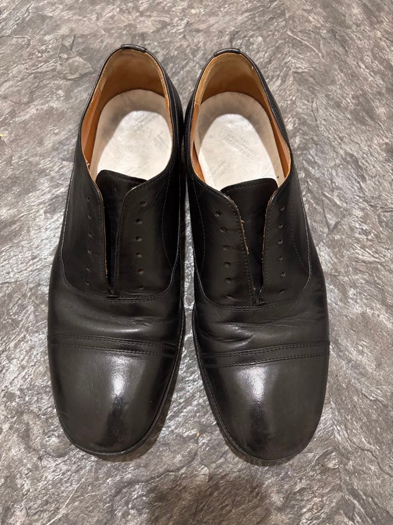 メゾンマルタンマルジェラ　プレーントゥシューズ